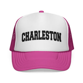Buy pink Charleston, South Carolina Collegiate Style Trucker Hat