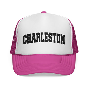 Buy pink Charleston, South Carolina Collegiate Style Trucker Hat