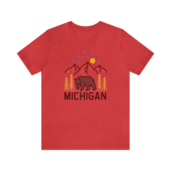Michigan T-Shirt - Retro Unisex Michigan Shirt