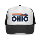 Ohio Retro PWC Boating Trucker Hat - Vintage Style Ohio Cap-2