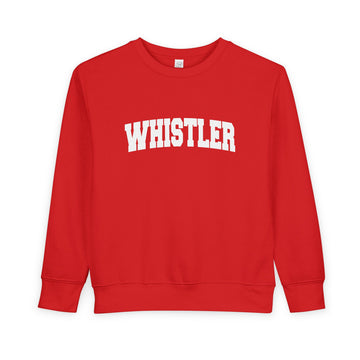 Buy red Whistler, Canada Sweatshirt - Whistler Toddler Crewneck Sweatshirt
