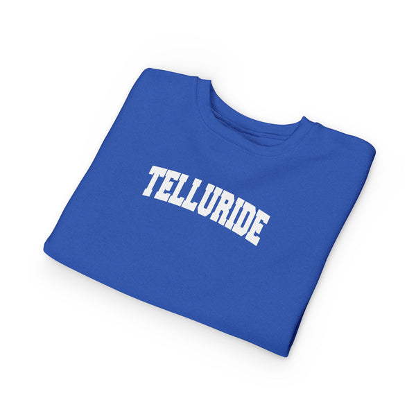 Telluride, Colorado Sweatshirt - Telluride Toddler Crewneck Sweatshirt
