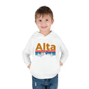 Alta Toddler Hoodie - Retro Mountain Sun Unisex Alta Toddler Sweatshirt-19