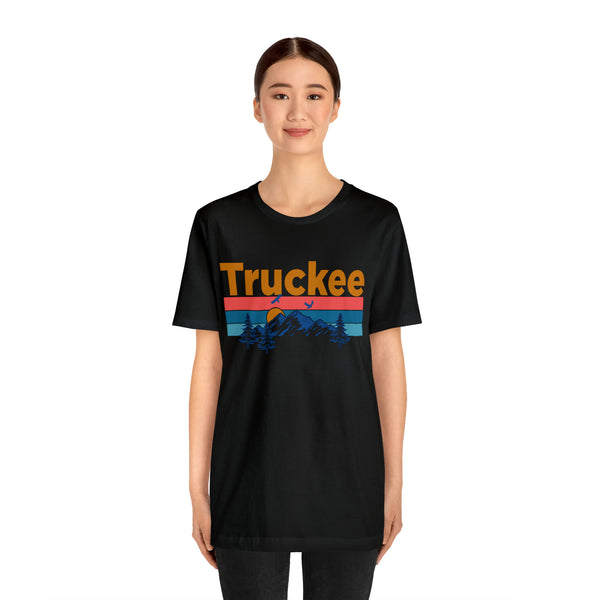 Truckee, California Shirt - Mountain Sunset Unisex Truckee T-Shirt