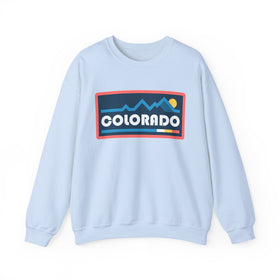 Buy light-blue Colorado Sweatshirt - Mountain Graphic Crewneck