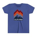 California Youth Shirt - Retro Mountain California Kid's T-Shirt-6