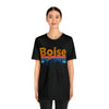Boise, Idaho Shirt - Mountain Sunset Unisex Boise T-Shirt