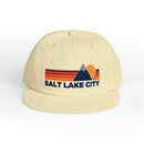 Salt Lake City, Utah Mountain Surf Cap | Retro Light Weight Cap-10