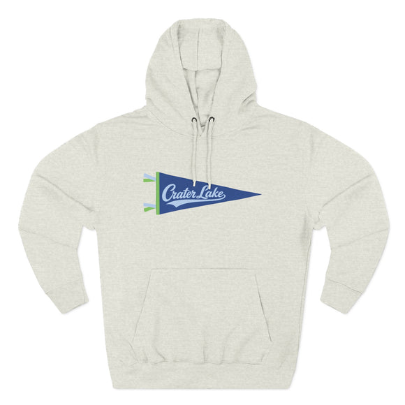 Premium Crater Lake National Park Fleece Hoodie