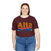 Alta, Utah Shirt - Mountain Sunset Unisex Alta T-Shirt