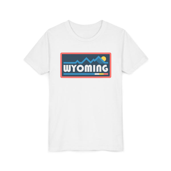 Wyoming Youth Graphic Tee - Kids T Shirt