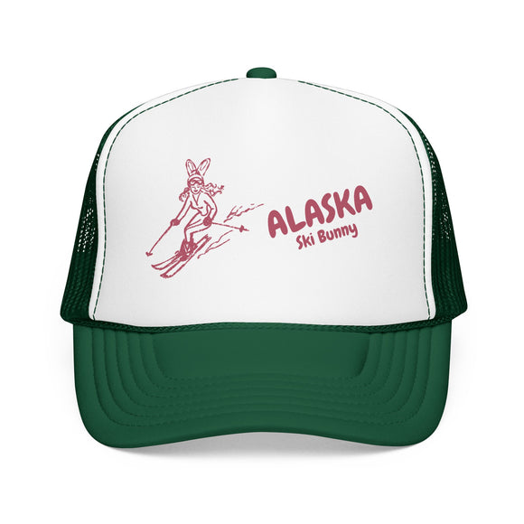 Alaska Ski Bunny Foam Trucker Hat