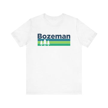 Buy white Bozeman, Montana T-Shirt - Unisex Bozeman Shirt