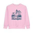 Washington Toddler Sweatshirt - Washington Toddler Crewneck Sweatshirt-3