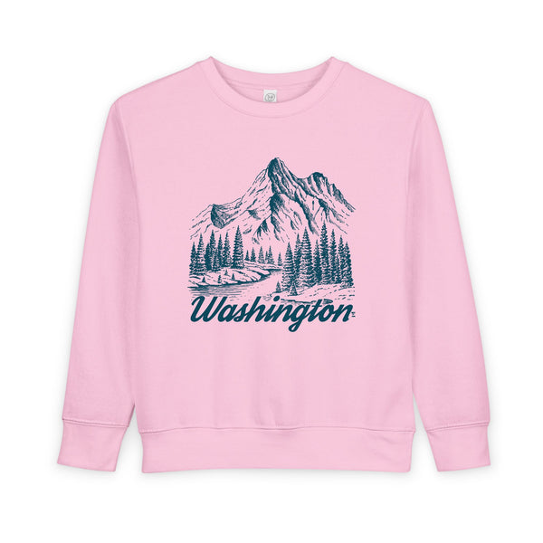 Washington Toddler Sweatshirt - Washington Toddler Crewneck Sweatshirt
