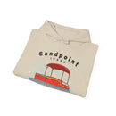 Sandpoint, Idaho Hoodie - Unisex Ski Lift Sandpoint-14