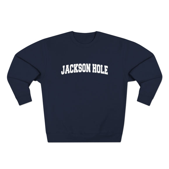 Premium Jackson Hole, Wyoming Retro Graphic Sweatshirt