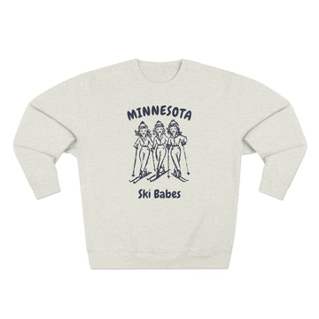 Premium Minnesota Ski Babes Sweatshirt