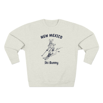 Buy oatmeal-heather Premium New Mexico Ski Bunny Sweatshirt