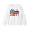Ouray, Colorado Sweatshirt Retro Mountains, Ouray Unisex Graphic Crewneck
