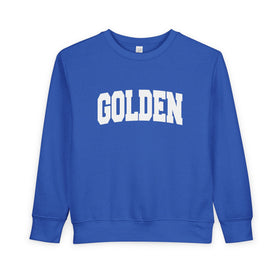 Golden, Colorado Toddler Sweatshirt - Golden Toddler Crewneck Sweatshirt