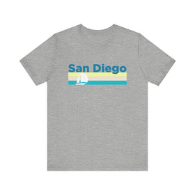 San Diego, California T Shirt - Sailboat Graphic Tee - 0