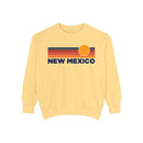 New Mexico Sunset Stripes Sweatshirt | Comfort Colors - 100% Cotton-1