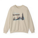 Vermont Sweatshirt - Unisex Retro Ski Mountain Gondola Vermont Sweatshirt-4