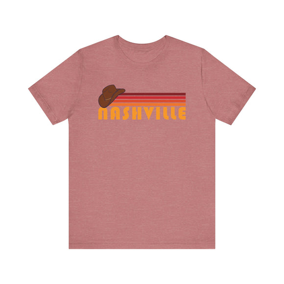 Nashville, Tennessee T-Shirt Retro Hat - Adult Unisex Nashville T Shirt