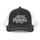 North Dakota Snapback Trucker Cap - Embroidered North Dakota Hat-2