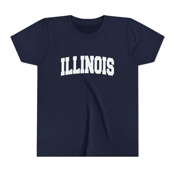 Illinois Youth Graphic Tee - Kids T Shirt