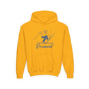 Vermont Youth Hoodie - Snow Ski Kids Vermont Hooded Sweatshirt-3
