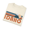 Idaho Graphic Tee, Comfort Colors Retro Unisex T shirt, Mountain Adventure Shirt