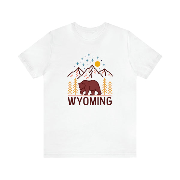 Wyoming T-Shirt - Retro Unisex Wyoming Shirt