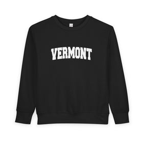 Buy black Vermont Sweatshirt - Vermont Crewneck Sweatshirt
