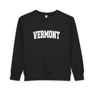 Buy black Vermont Sweatshirt - Vermont Crewneck Sweatshirt