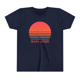 San Jose, California Youth Shirt - Retro 80s San Jose Kid's T-Shirt