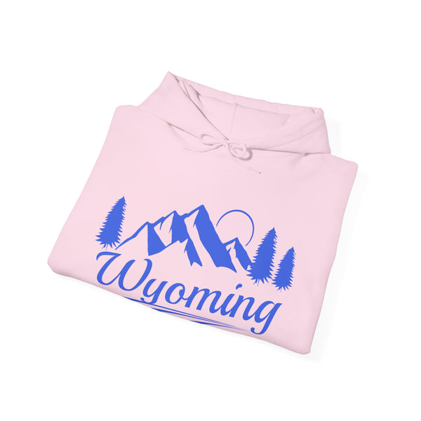 Wyoming Hoodie - Mountain Unisex Wyoming Hoodie Sweatshirt