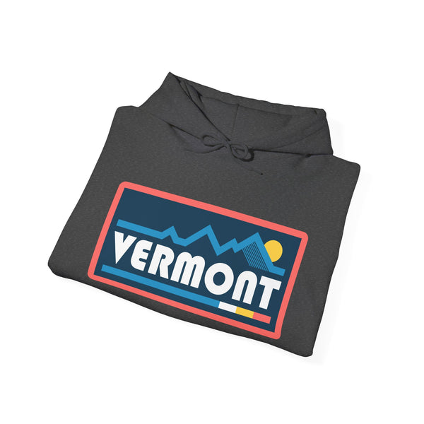 Vermont Hoodie - Sun Unisex Vermont Hoodie Graphic Sweatshirt