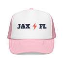 Jacksonville, Florida Retro Trucker Hat - Lightning Foam Cap-3