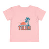 Tulum, Mexico Toddler T-Shirt - Retro Palm Tree Toddler Tulum Shirt