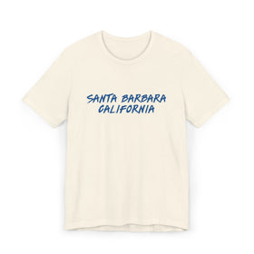 Santa Barbara T-Shirt | 100% Cotton Retro California Tee - 0