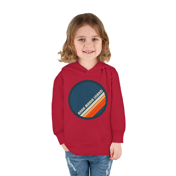 Anna Maria Island, Florida Toddler Hoodie - Unisex Anna Maria Island Pullover Sweatshirt, Kids Hooded Jumper, Florida Souvenir