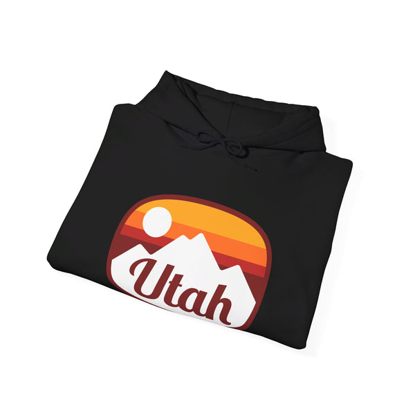 Utah Hoodie - Retro Ombre Unisex Utah Hoodie Sweatshirt
