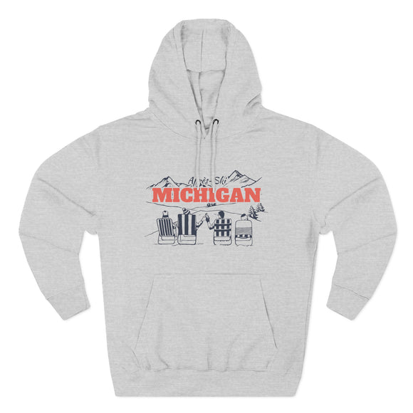 Premium Michigan Après-ski Hoodie - Unisex Sweatshirt
