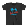 Jacksonville, Florida Youth Shirt - Retro Palm Tree Jacksonville Kid's T-Shirt