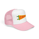 Los Angeles, California Pennant Trucker Hat — Retro Flag Foam Cap-8
