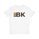 Brooklyn, New York tee - BK t shirt retro stripes-2
