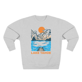 Premium Lake Tahoe, California Sweatshirt - Unisex Mountain Sweatshirt