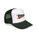 Hawai'i National Park Pennant Trucker Hat — Vintage Foam Mesh Cap-10